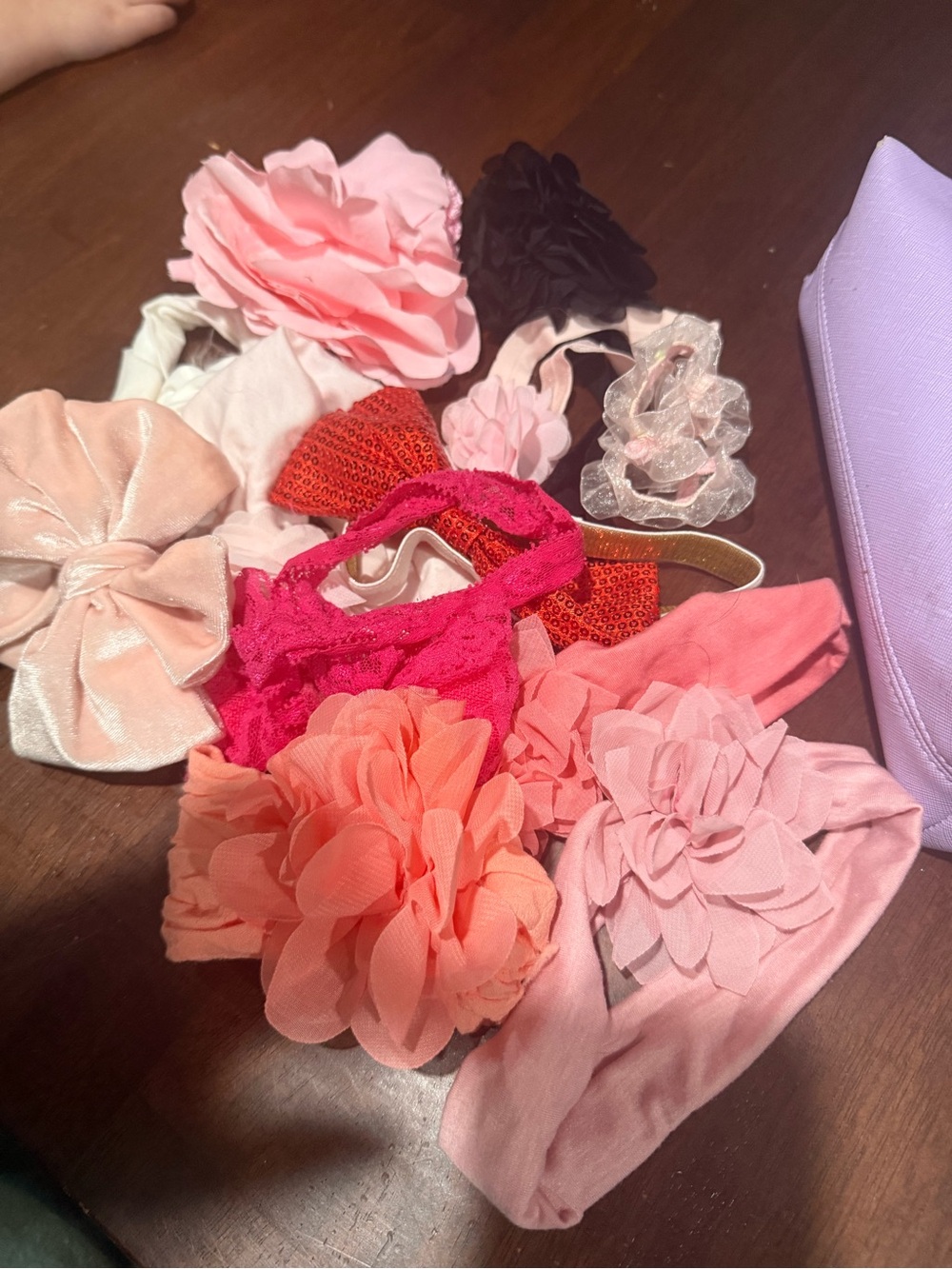 Bows and a bag